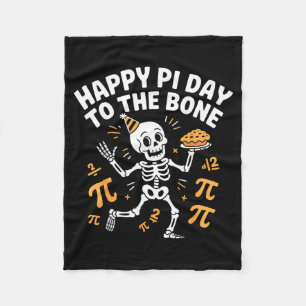 Pi-dag 14 maart Wiskunde Nerd Taart Eten Grappig C Fleece Deken