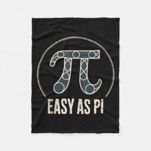 Pi-dag 14 maart Wiskunde Nerd Taart Eten Grappig C Fleece Deken
