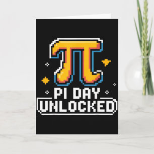 Pi-dag 14 maart Wiskunde Nerd Taart Eten Grappig C Kaart