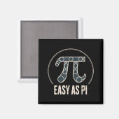 Pi-dag 14 maart Wiskunde Nerd Taart Eten Grappig C Magneet (Voorkant / Achterkant)