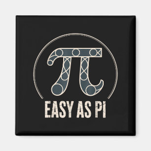 Pi-dag 14 maart Wiskunde Nerd Taart Eten Grappig C Magneet