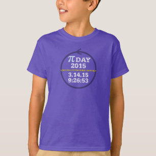 Pi-dag 2015: Een moment van één in één leven! T-shirt