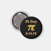 Pi Dag 2015 Magnet (Voorkant / Achterkant)