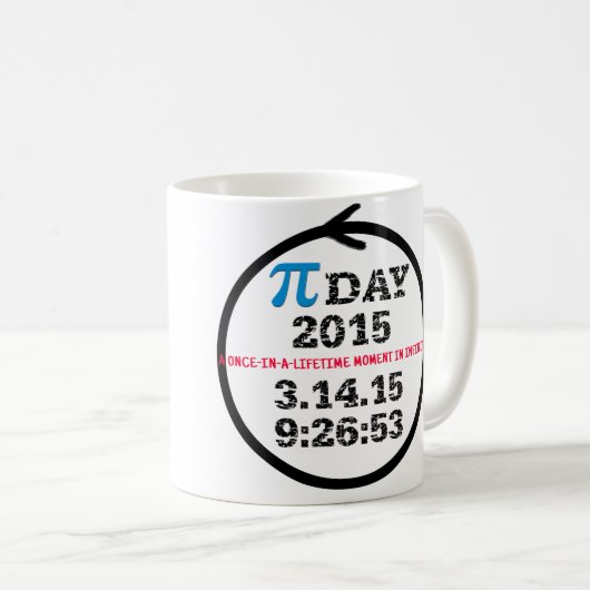 Pi Dag 2015 mok (Voorkant rechts)