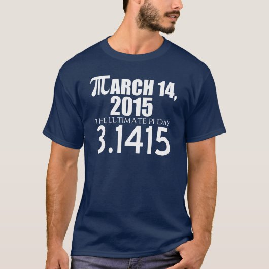Pi Dag 2015 T-shirt (Voorkant)