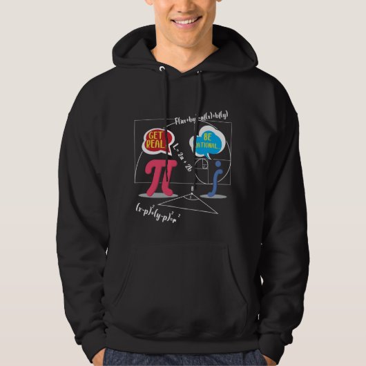 Pi Dag 2020 Wiskunde Nerd Wiskunde lerarenformule Hoodie (Voorkant)
