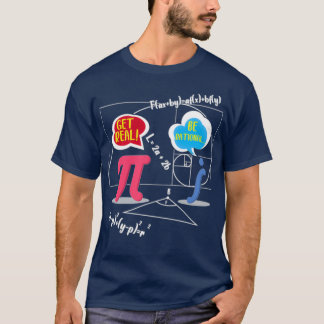 Pi Dag 2020 Wiskunde Nerd Wiskunde lerarenformule T-shirt