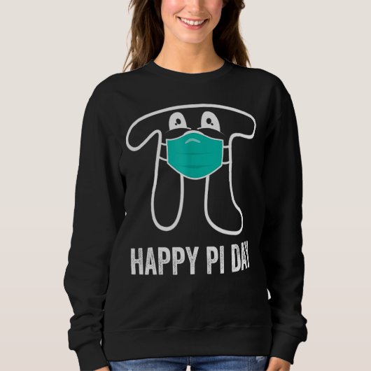 Pi Dag 2022 Pi Wiskunde T-shirt Face Mask Funny (Voorkant)