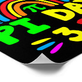 Pi Dag 2025 Pi Dag Regenboog Poster (Hoek)