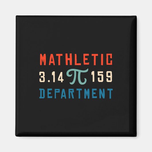 Pi Dag 2025 Wiskunde Lover Wiskunde Mathletic Depa Magneet (Voorkant)