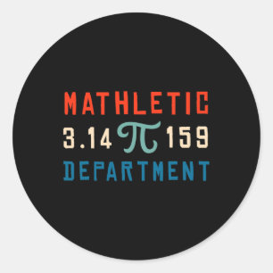 Pi Dag 2025 Wiskunde Lover Wiskunde Mathletic Depa Ronde Sticker