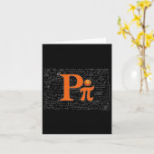 Pi Dag 2025 Wiskunde Science Funny Teacher Gift Kaart (Gele Bloem)