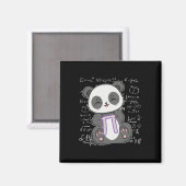 PI Dag 3.14159 Algebra Mathematisch Anime Panda Be Magneet (Voorkant / Achterkant)