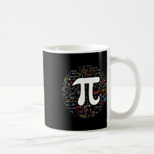 PI Dag 3.14159 PI Symbool Wetenschap en Wiskunde D Koffiemok