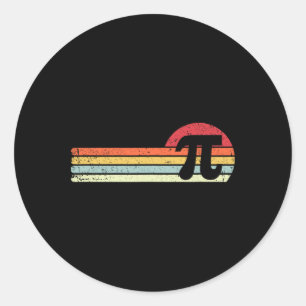 Pi Dag 3.14 Grappige Leraren Studenten Wiskunde P Ronde Sticker