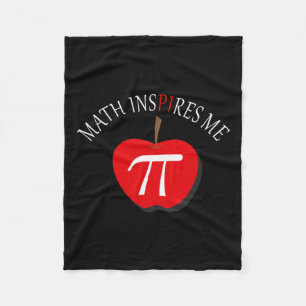 Pi Dag 3.14 Grappige Wiskunde inspireert me Fleece Deken