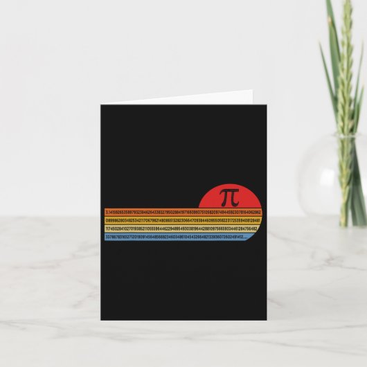  Pi Dag 3.14 - Grappige Wiskunde Leraar Student G Kaart (Voorkant)