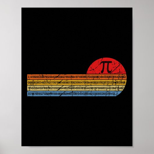 Pi Dag 3.14 - Grappige Wiskunde Leraar Student G Poster (Voorkant)