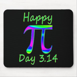 Pi Dag 3.14 Grappige Wiskunde Pie Lover cadeau voo Muismat
