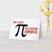 PI dag 3.14 - het meest heerlijke nummer Kaart (Gele Bloem)