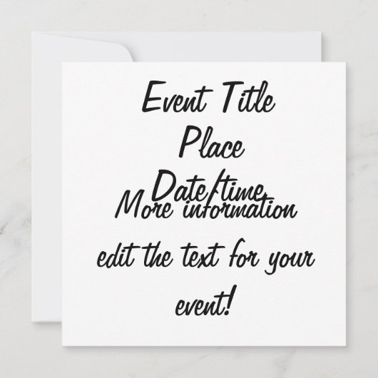 Pi Dag 3.14 Kaart (Achterkant)