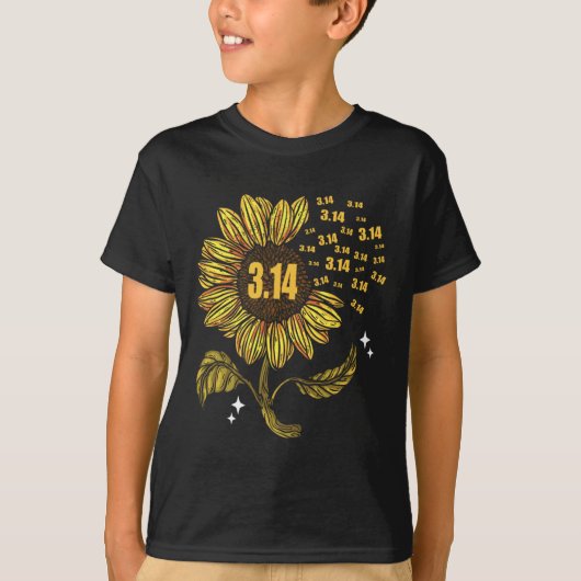 PI Dag 3.14 Nummersymbool voor Wiskunde docent T-shirt (Voorkant)