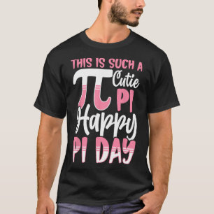 PI dag 3.14 pi symbool - dit is zo'n schatje pi ha T-shirt
