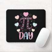 Pi Dag 3.14 Pi Symbool Grappig Pi Dag Snoep Hart M Muismat (Met muis)