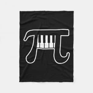 Pi Dag 3.14 Piano Funny Pi Dag 3.14 Wiskunde Fleece Deken