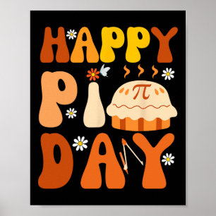 PI Dag 3.14 Pie Dag PI Symbool voor Wiskunde liefh Poster