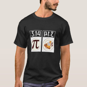 Pi Dag 3 14 Pie Incidentie Wiskunde Geeks Pi Dag T-shirt