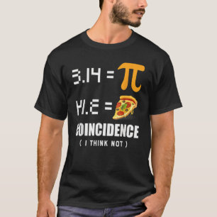 Pi-dag 3.14 Symbool-incidentie volgens mij niet ge T-shirt