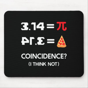 Pi-dag 3.14 Symbool-incidentie volgens mij niet ve Muismat