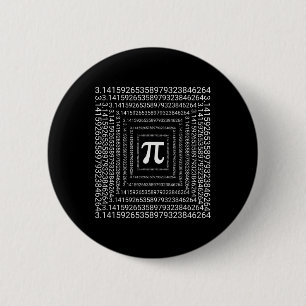 Pi Dag 3.14 Wiskunde Leraar Kinder jongens Meisjes Ronde Button 5,7 Cm