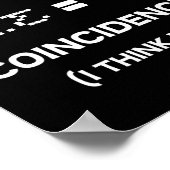 PI Dag 3.15 PI Symbool Wetenschap en Wiskunde Doce Poster (Hoek)