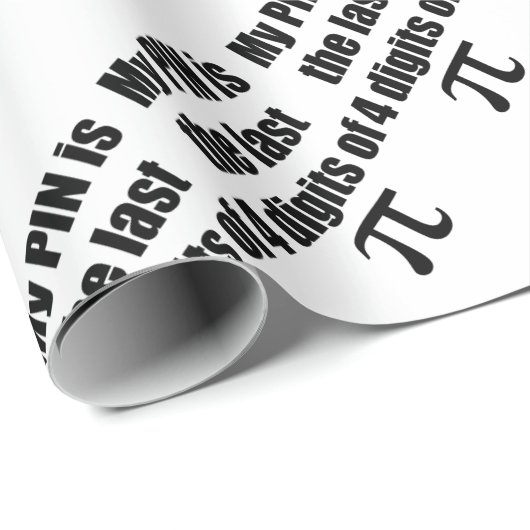 Pi Dag Cadeaupapier (Rol Hoek)