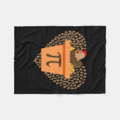 Pi-Dag Chicken Pot Pi Pie Wiskunde 3.14 Fleece Deken (Voorkant (Horizontaal))