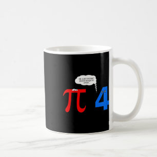 Pi-dag Grappige relatieproblemen cadeau T-shirt Koffiemok