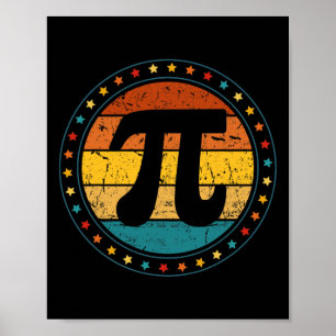 Pi Dag Grappige Wiskunde Leraren Happy Pi Day Wo Poster
