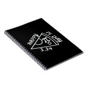 Pi Dag Happy Pi Dag Notitieboek (Rechterzijde)