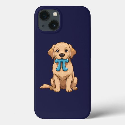 Pi-dag Hond Met Pi-symbool | Gelukkige Pi-dag Case-Mate iPhone Case (Achterkant)