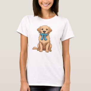 Pi-dag Hond Met Pi-symbool Gelukkige Pi-dag Wisk T-shirt