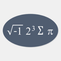 Pi-dag Ik At Sommige Taart i 8 sum pi Stickers