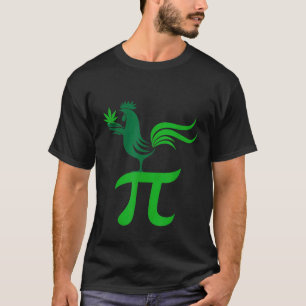 Pi-dag Ik Hou Van Kip Pot Pie T-shirt Tee