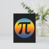 PI-DAG IN RETROSTIJL BRIEFKAART (Staand voorkant)