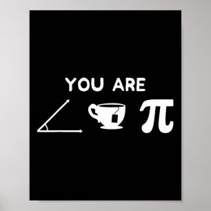 Pi Dag je bent een Wiskunde voor de wetenschap van Poster