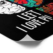 Pi-dag linksrijdend linksrijdend linksrijdend link poster (Hoek)