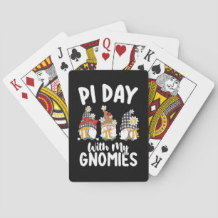 Pi Dag Met Mijn Gnomies Grappige Wiskunde Wiskunde Pokerkaarten