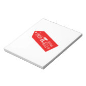 Pi dag notitieblok (Linkerzijde)