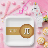 Pi Dag Papieren Bordje (Feest)